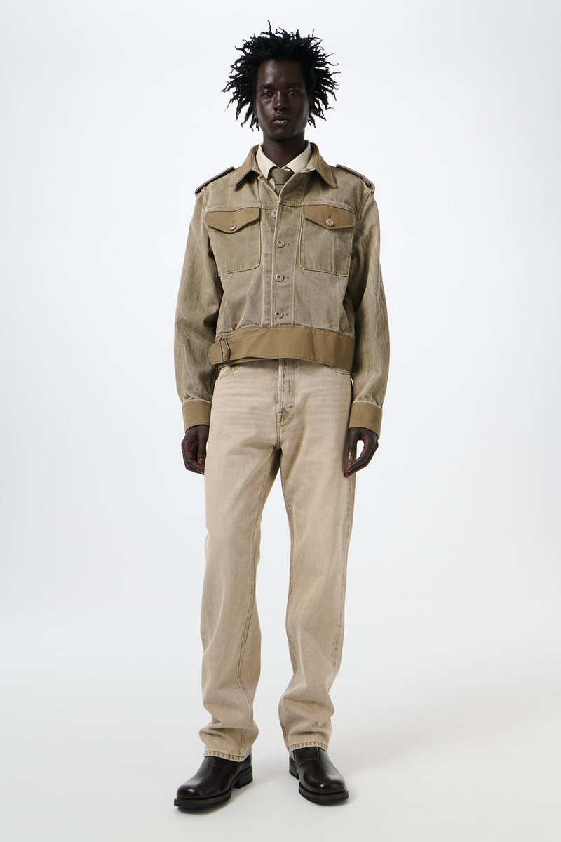 Our Legacy Battle Jacket Dusty Olive Pigment Twill outlook