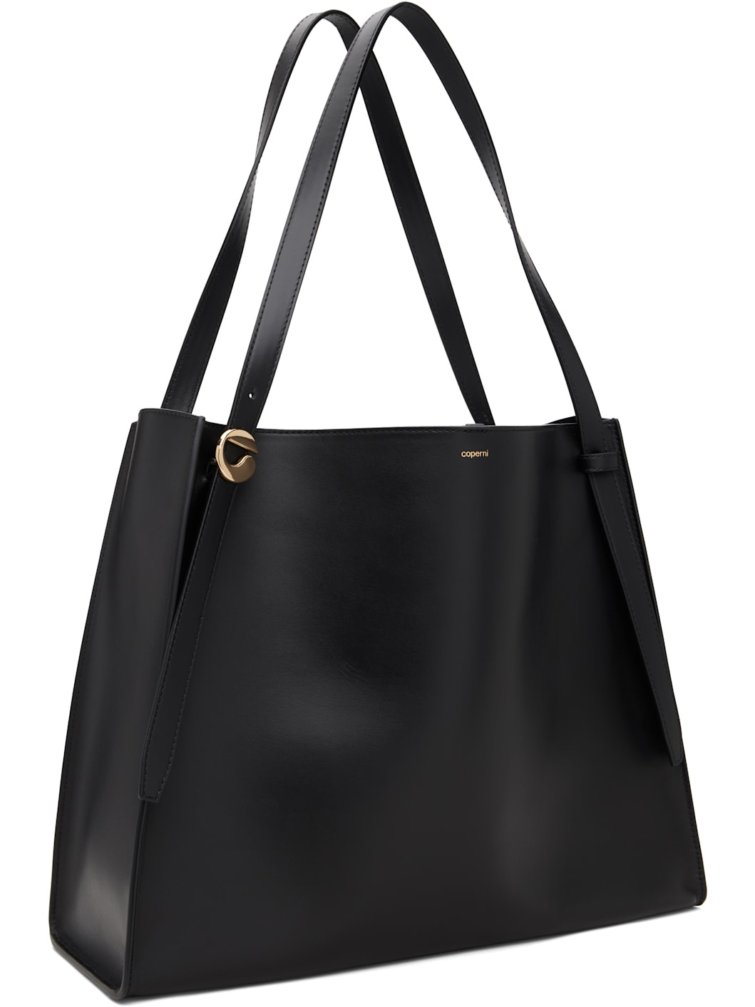 Black Logo Belt Tote - 2