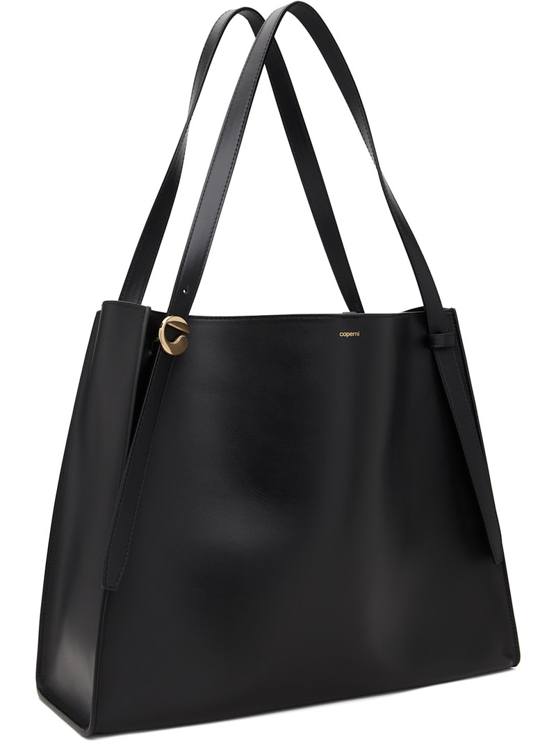 COPERNI Black Logo Belt Tote outlook