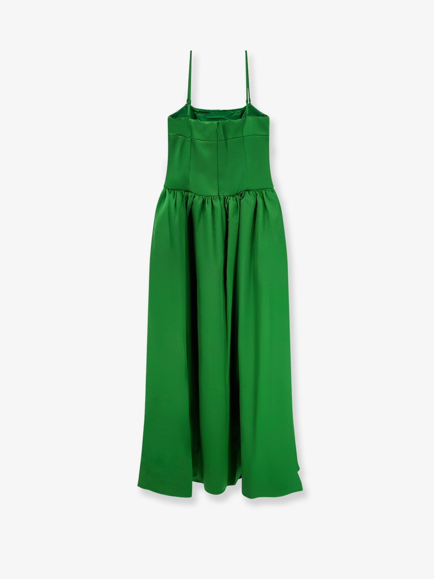 Self Portrait Women Satin Long Dress - 2