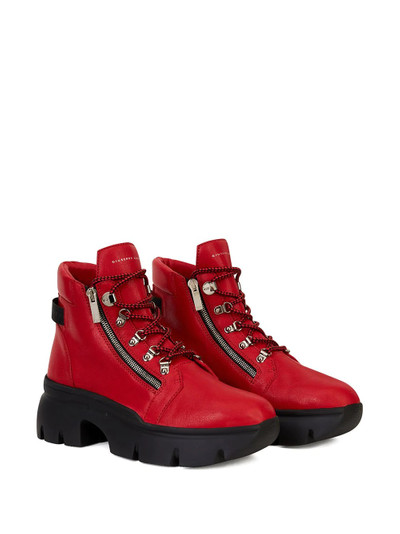 Giuseppe Zanotti chunky sole boots outlook