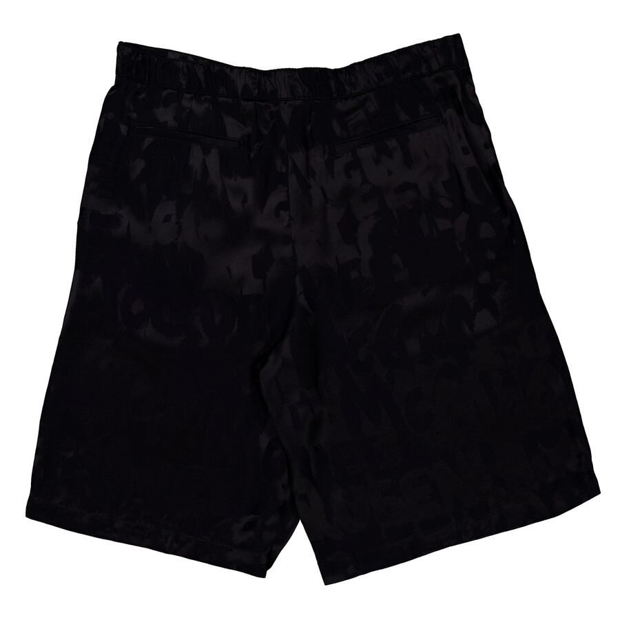 Alexander McQueen Viscose Logo-Jacquard Shorts - 2