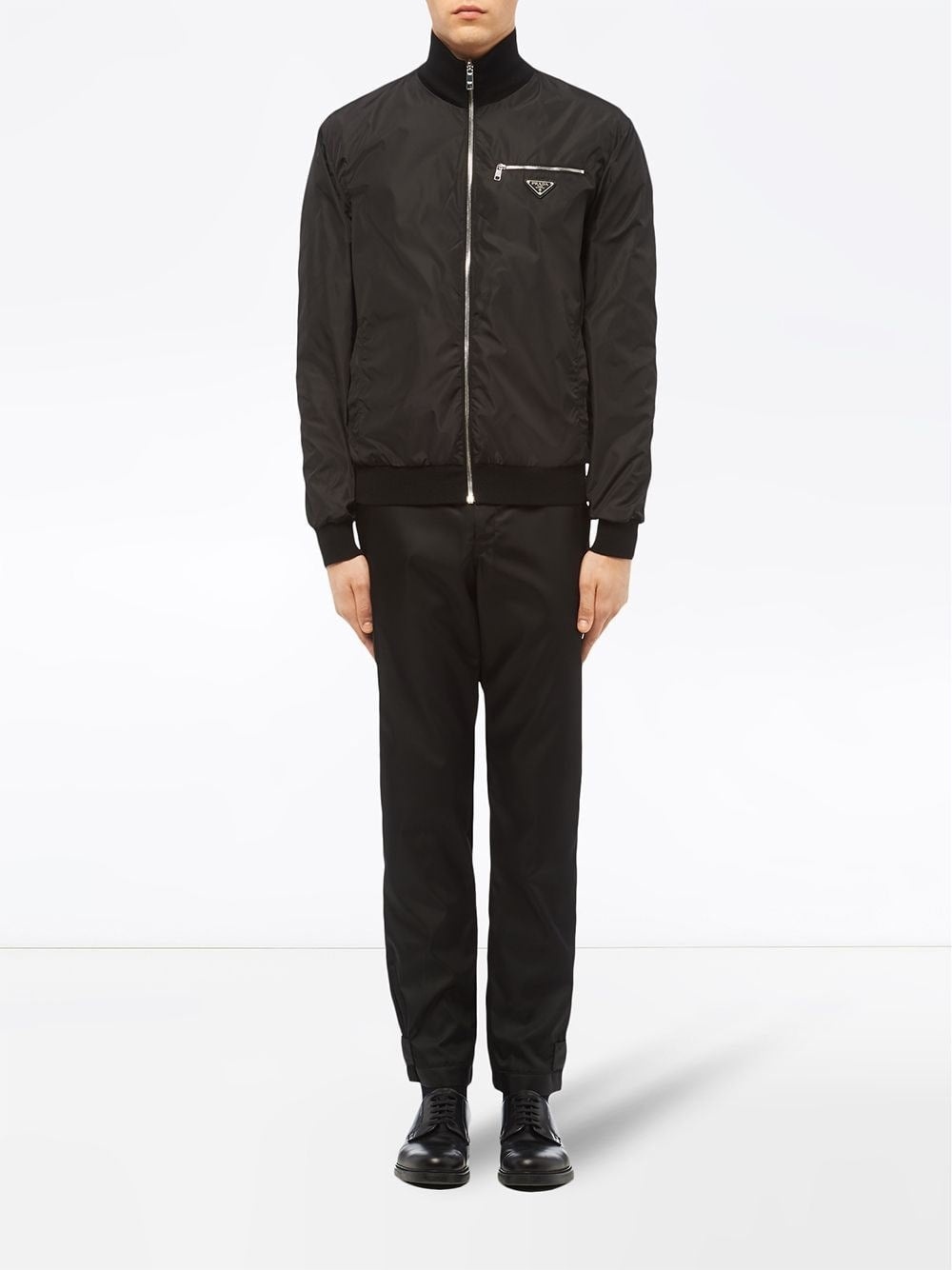 Prada Men Reversible Wool And Nylon Jacket - 2