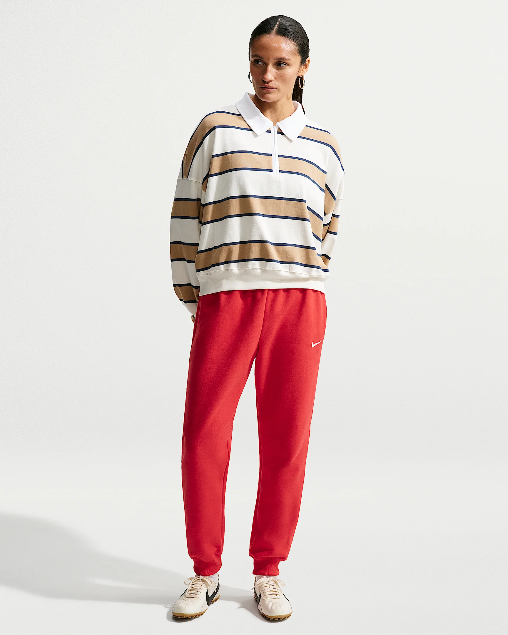 Nike Studio Fleece Medium Weight Women's Mid-Rise Joggers - 1