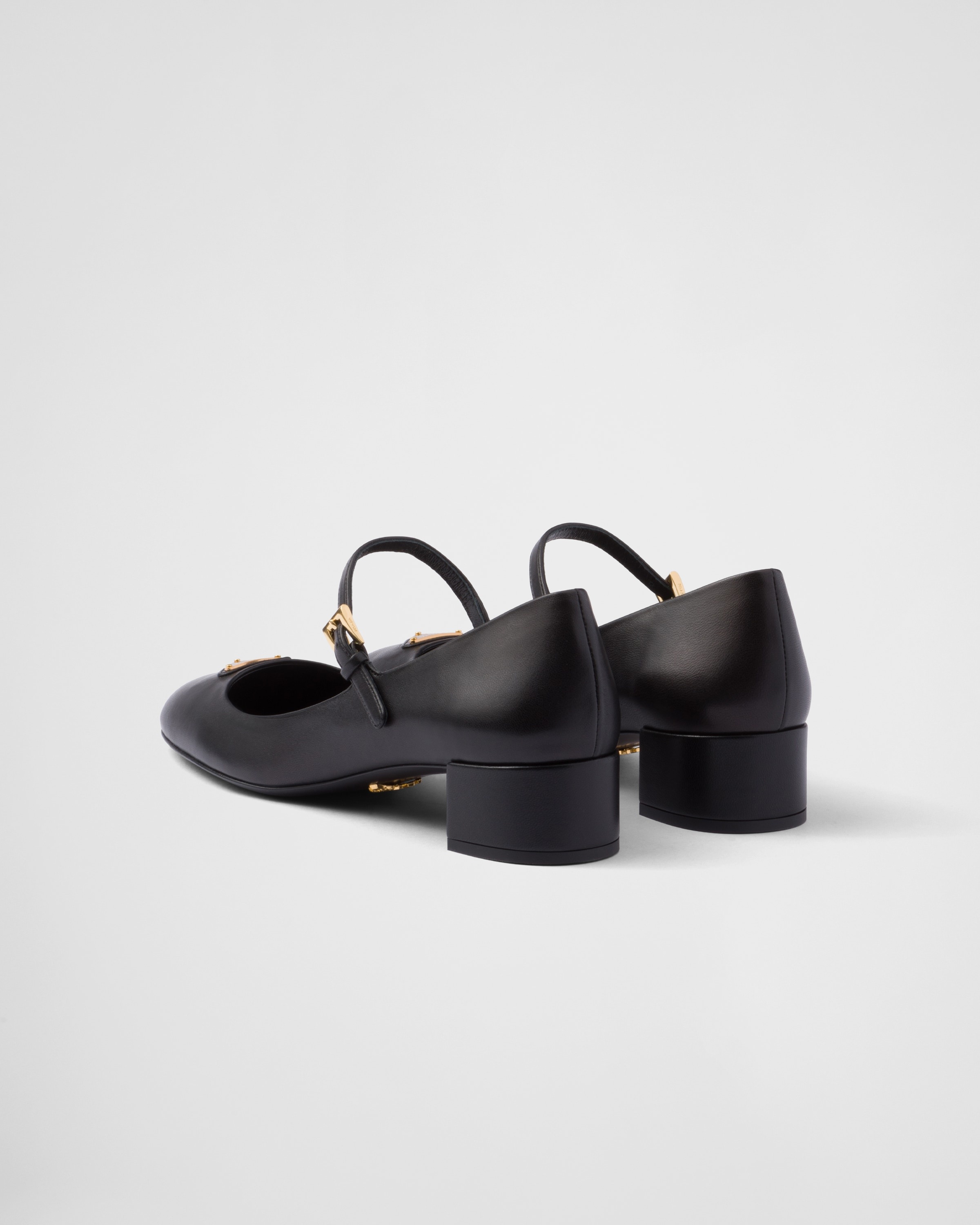 Nappa leather Mary Jane pumps - 4