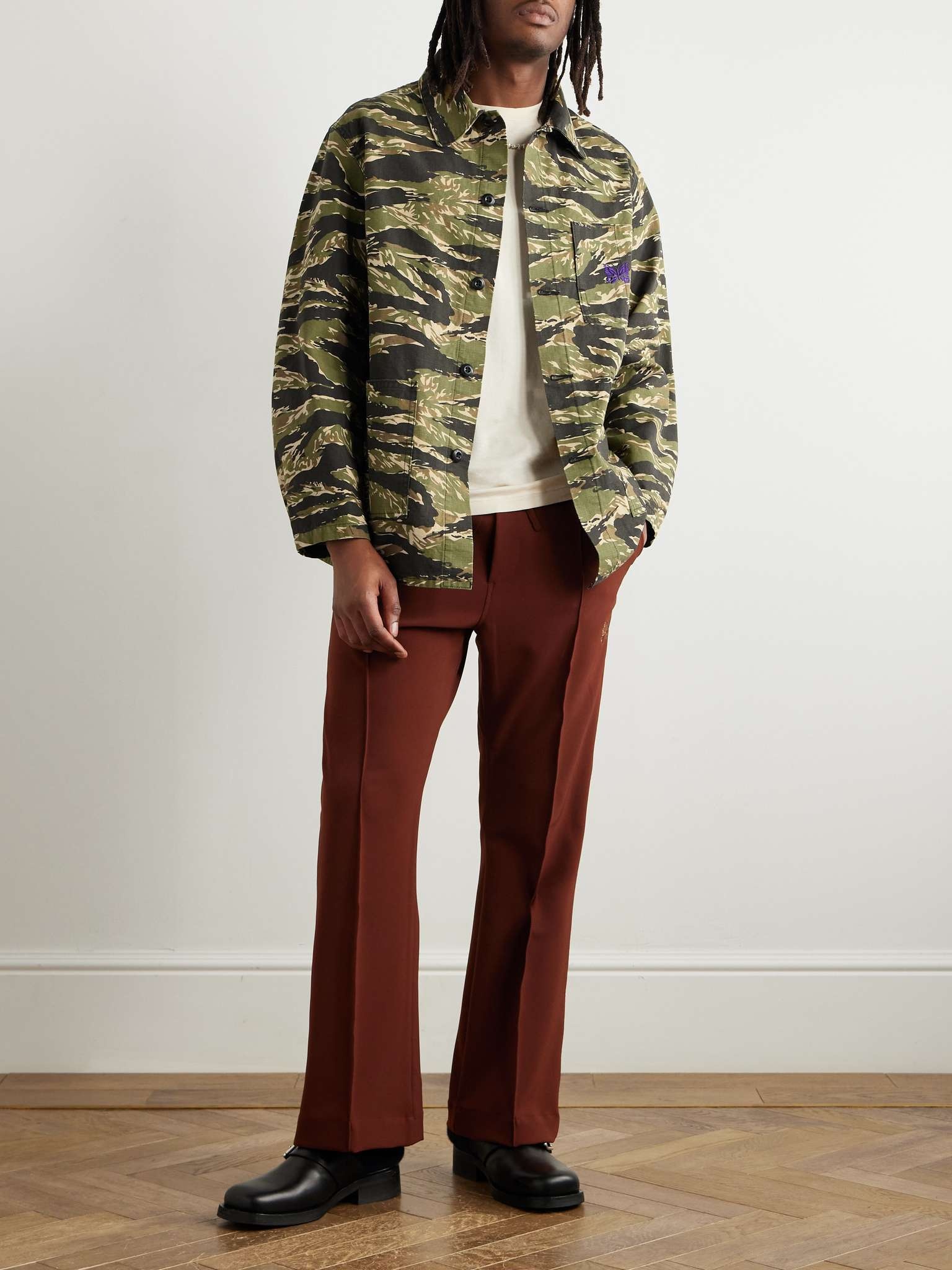 D.N. Coverall Camouflage-Print Cotton-Ripstop Chore Jacket - 2
