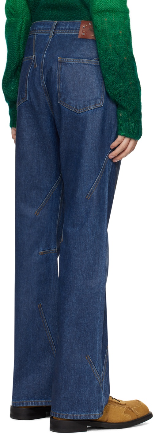 Andersson Bell Blue Tripot Jeans | REVERSIBLE