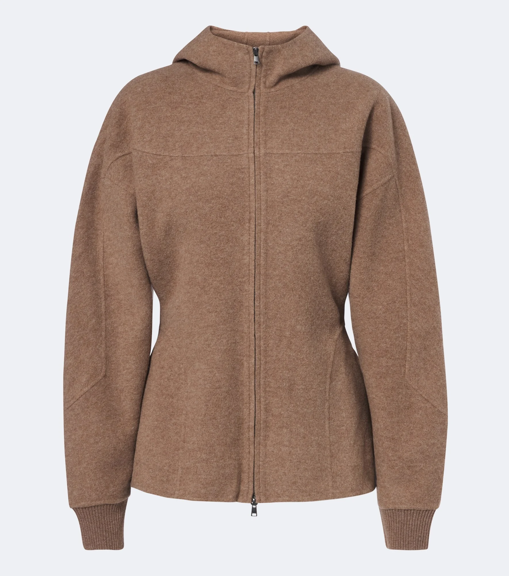 Wool and cashmere-blend jacket - 1