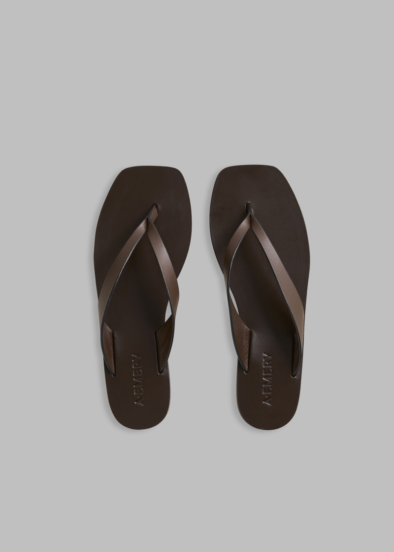 A.EMERY A.Emery The Kinto Sandals - Walnut outlook