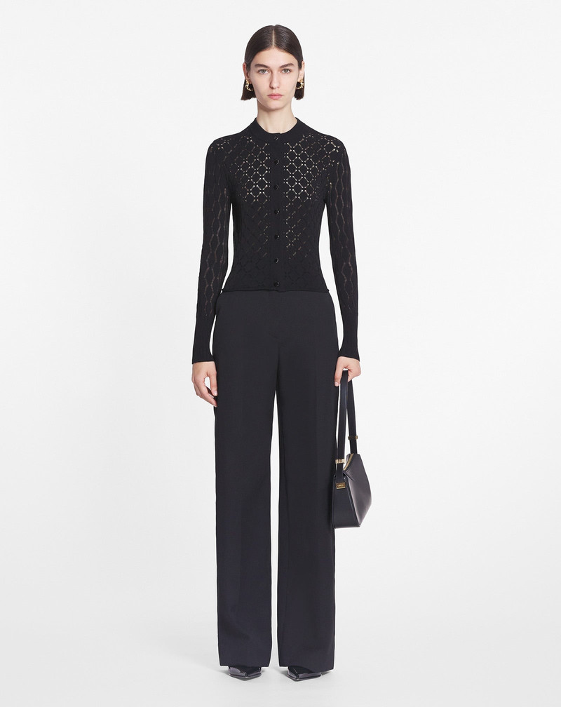 Lanvin BODYCON CARDIGAN WITH ROUND NECK outlook