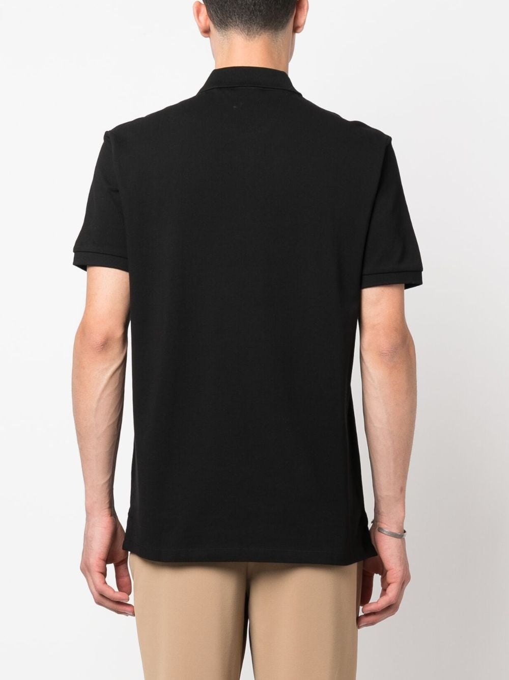 logo-print short-sleeve polo shirt - 4