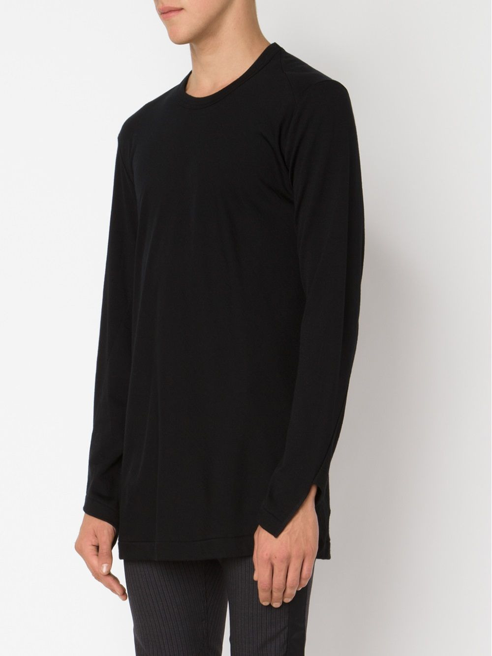 loose fine knit sweater - 3