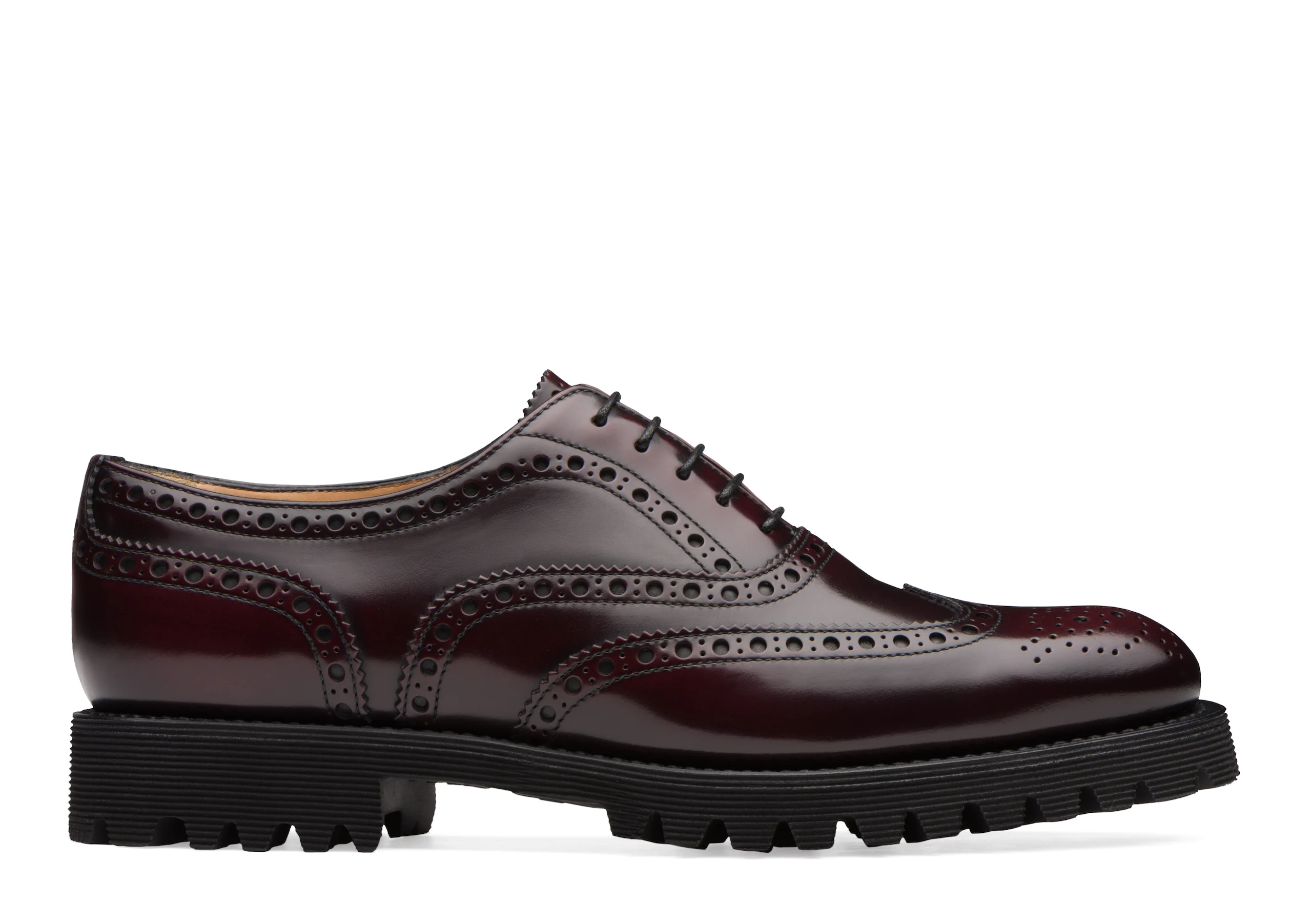 Carla
Polished Binder Oxford Brogue Burgundy - 1