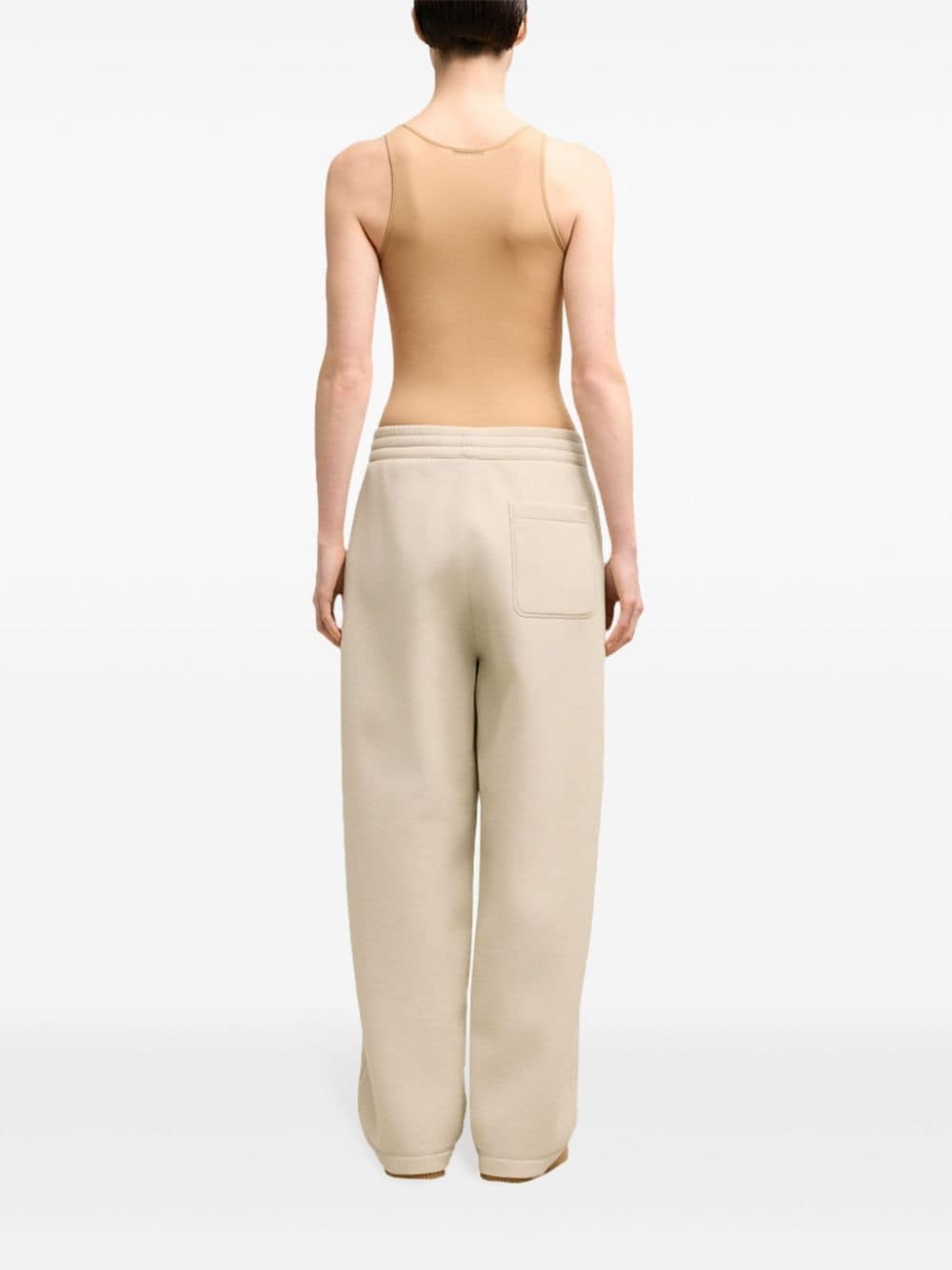 high-waisted pleated trousers - 4