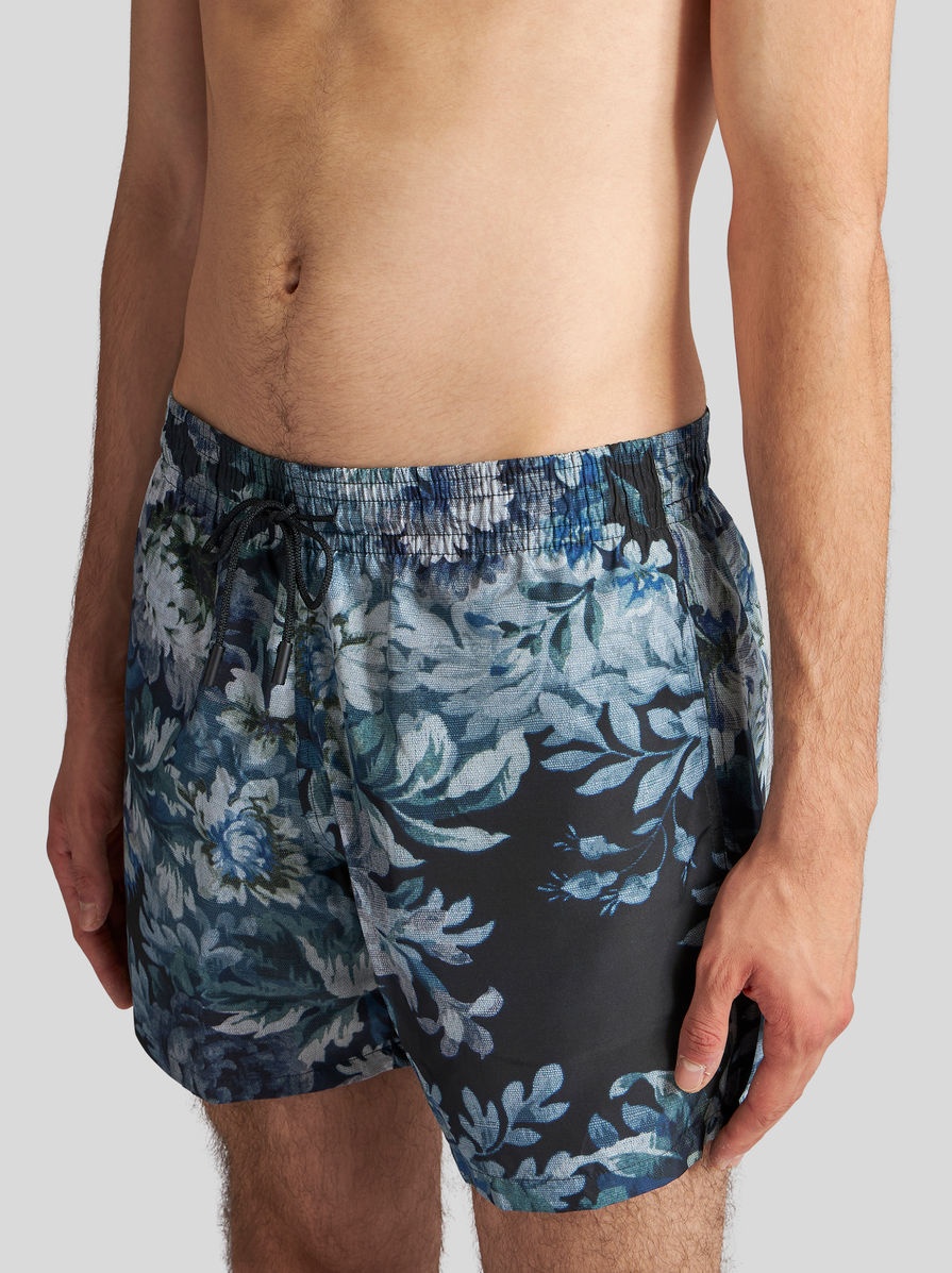FLORAL SWIM SHORTS - 3