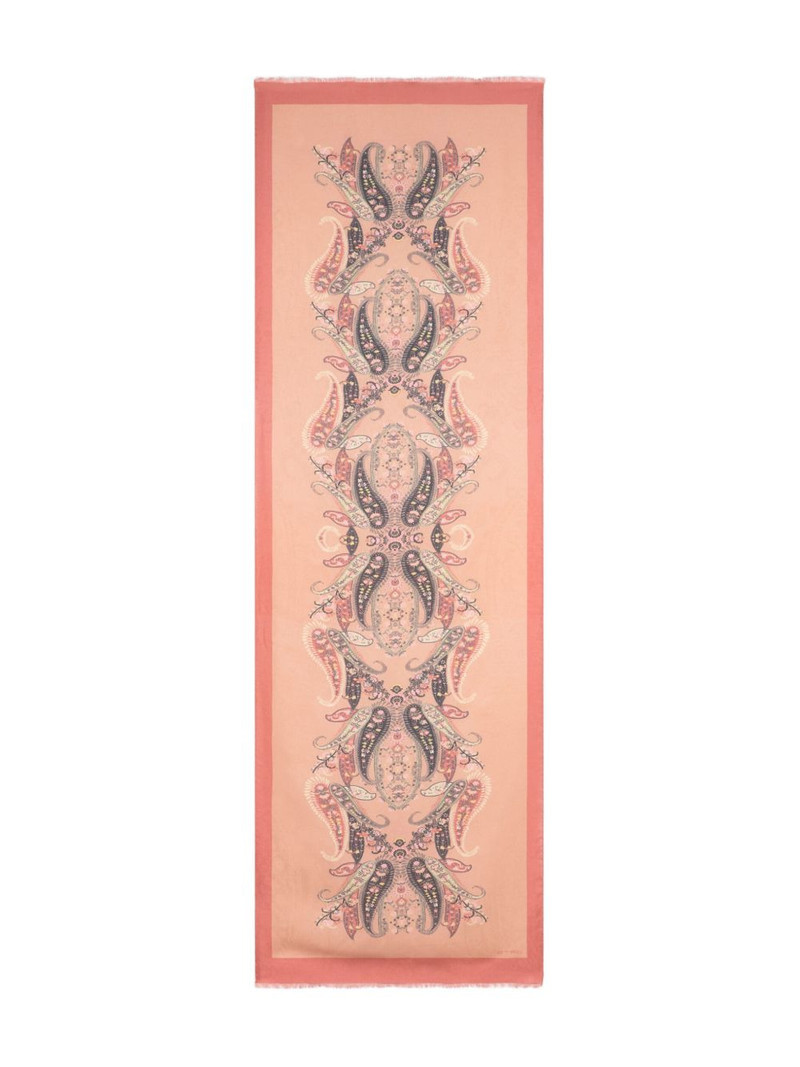 paisley-jacquard scarf 1