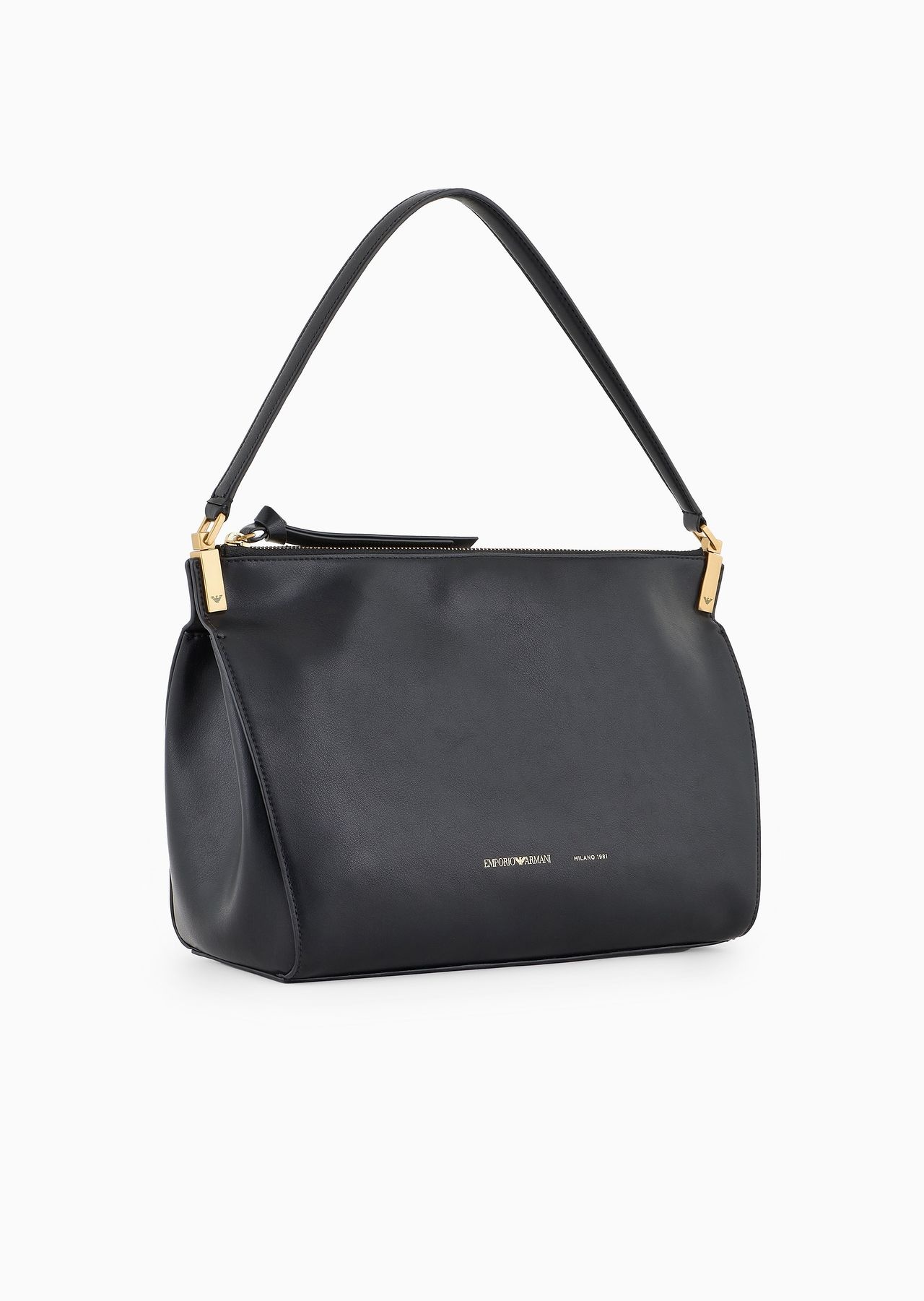 Medium handbag in smooth leather 2