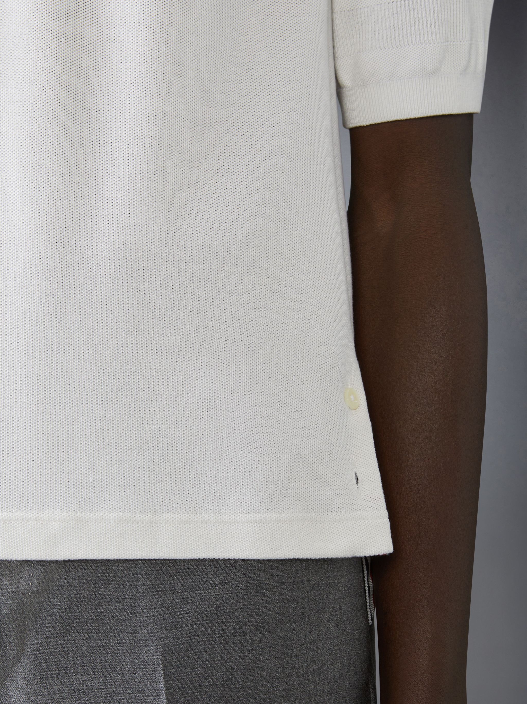 Silk Pique Pocket Polo - 6