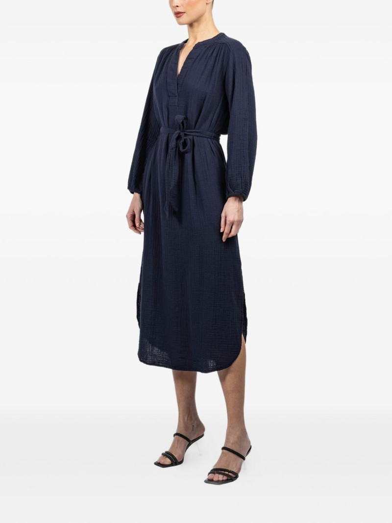 Josephine V-neck tie midi dress 3
