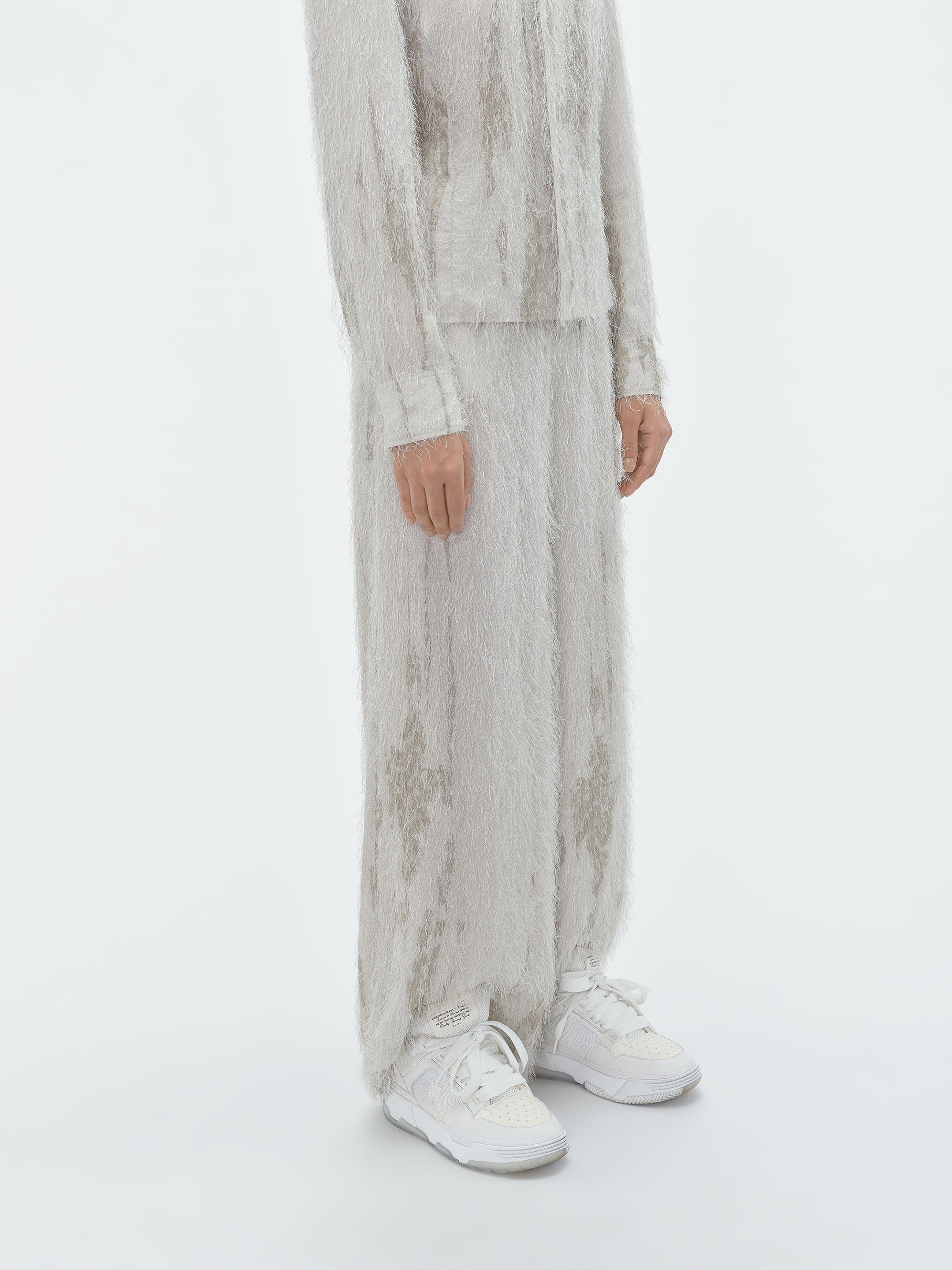 EYELASH TAILORED BAGGY PANT - 4
