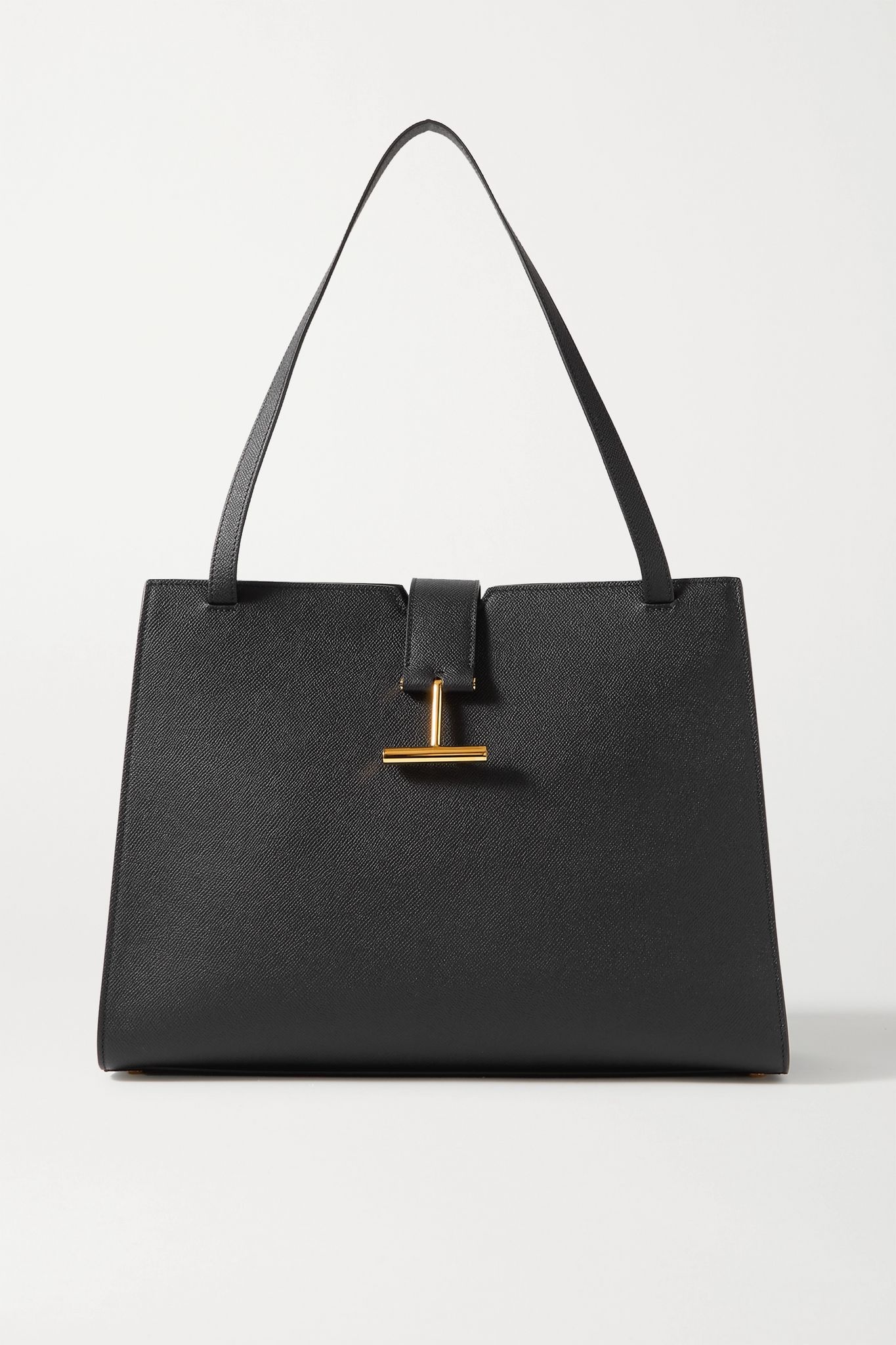 Tara textured-leather tote - 1