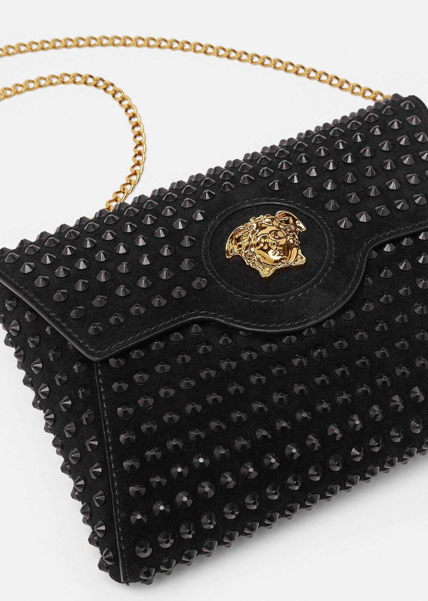 La Medusa Studded Envelope Clutch - 5