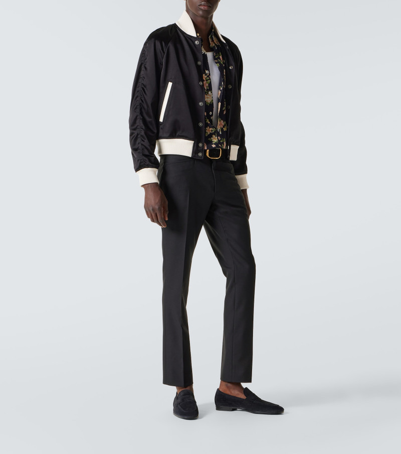 TOM FORD 새틴 bomber 재킷 outlook