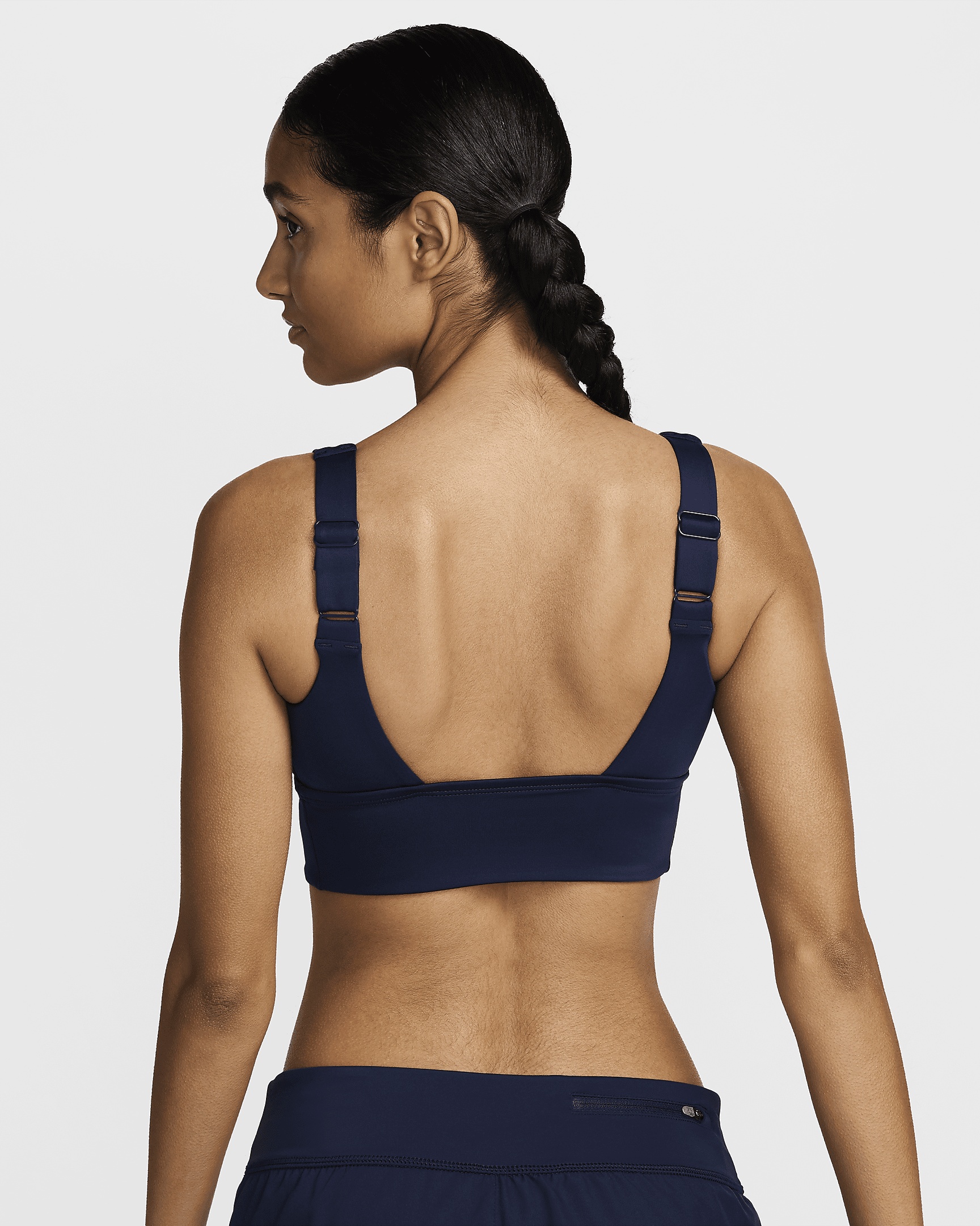 Nike Women's Essential Scoop Neck Midkini Swim Top - 2
