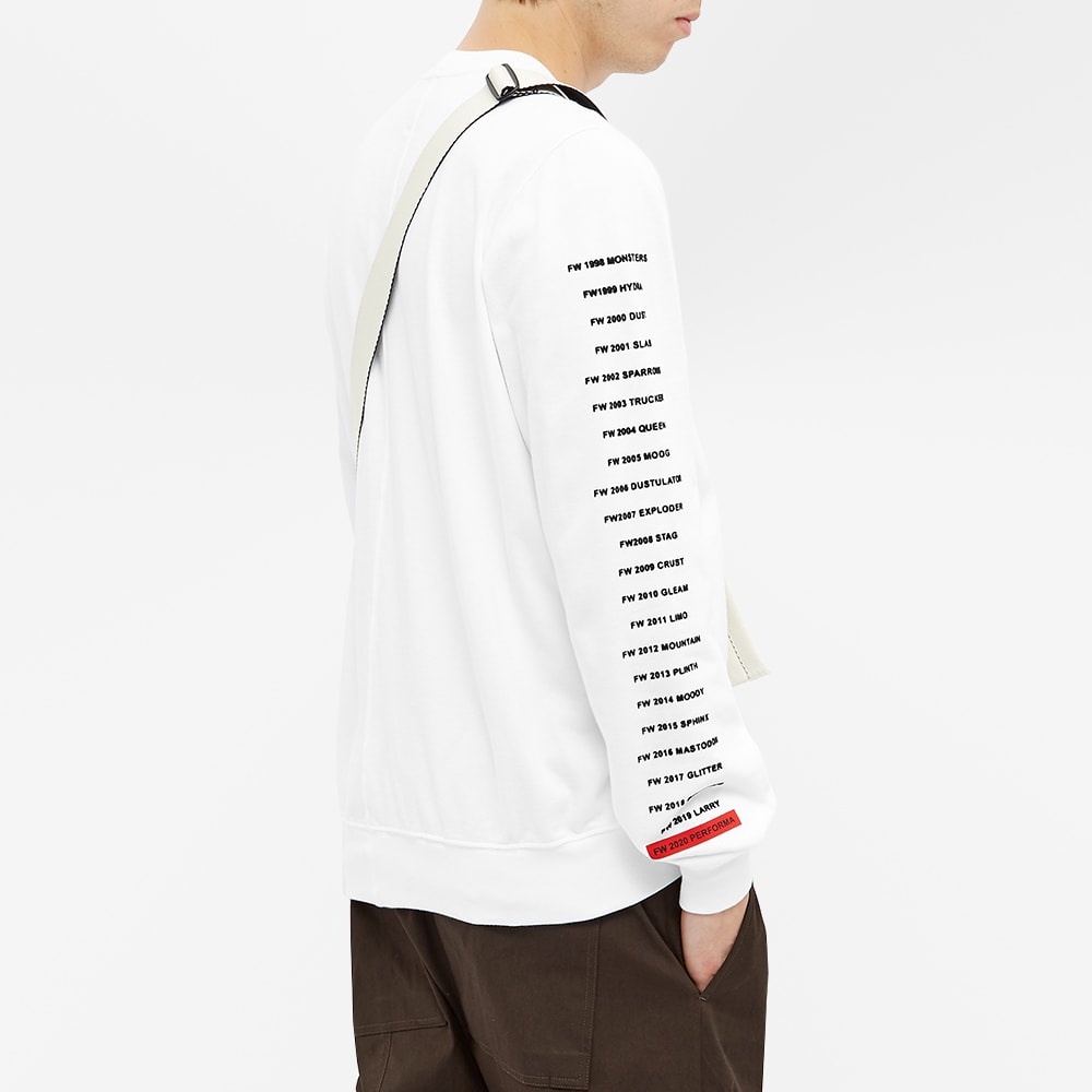 Rick Owens DRKSHDW Printed Arms Crew Sweat - 4