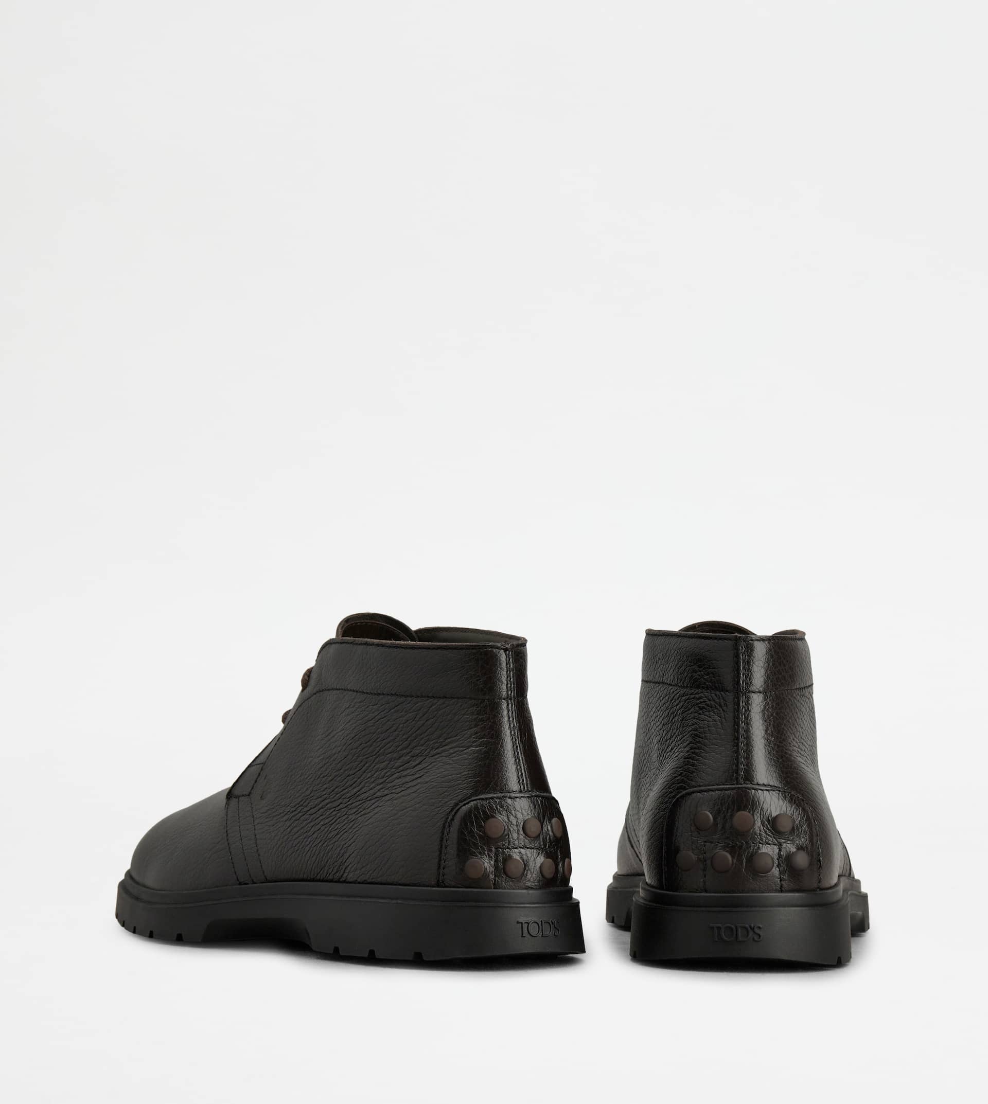DESERT BOOTS IN LEATHER - BROWN - 3