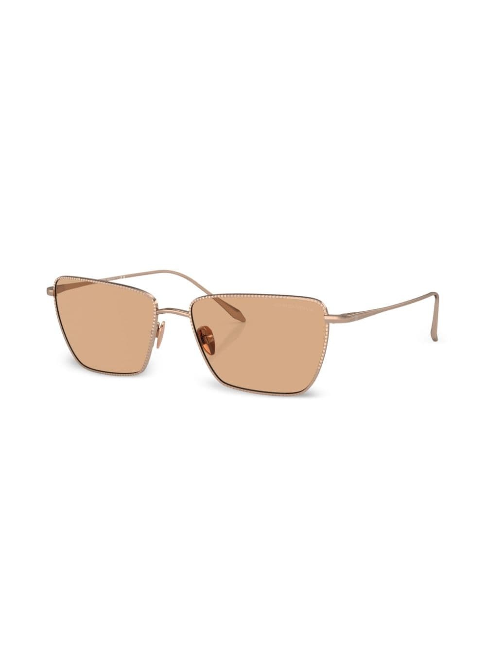 tinted-lens rectangle-frame sunglasses - 2