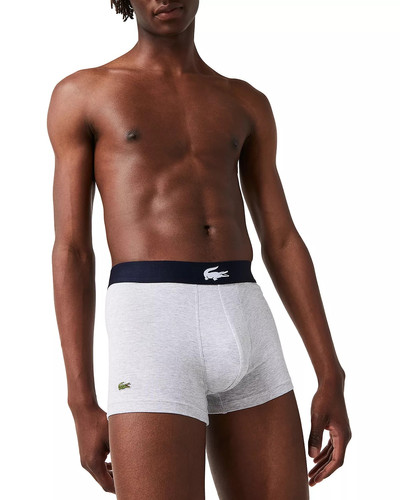 LACOSTE Cotton Stretch Trunks, Pack of 3 outlook