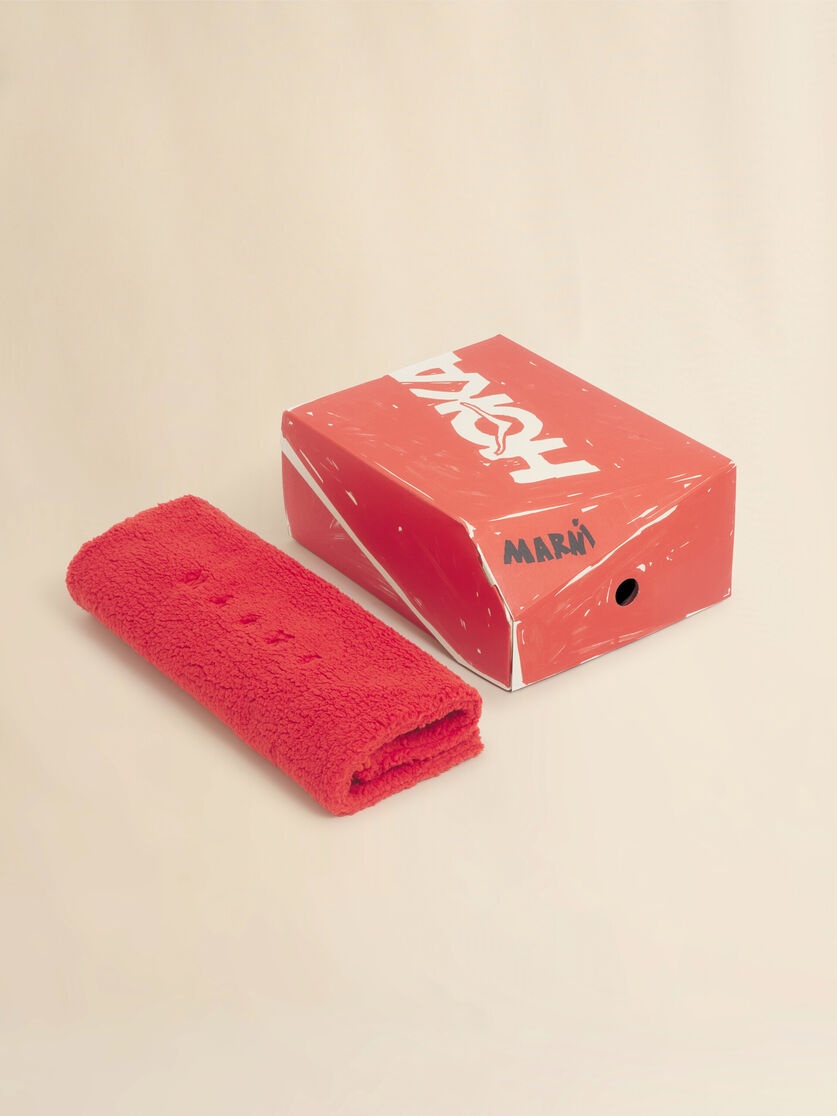 RED MARNI X HOKA BONDI B3LS SNEAKER - 4