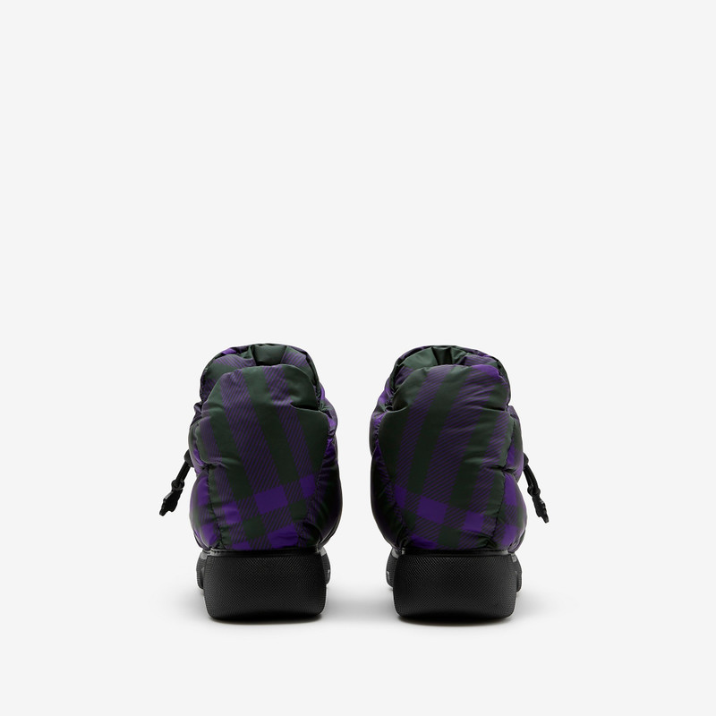 Check Pillow Boots 4