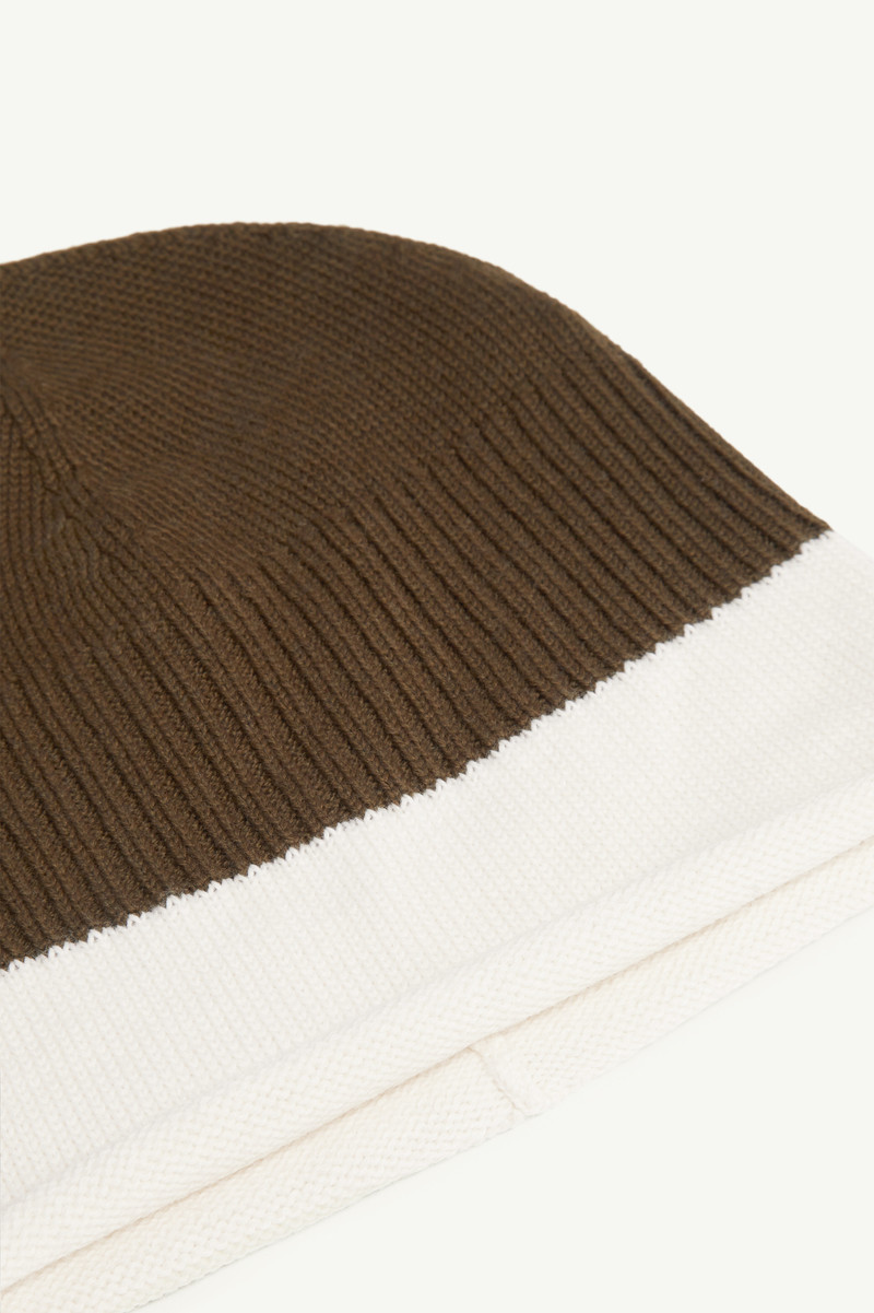 Cotton knit beanie 3