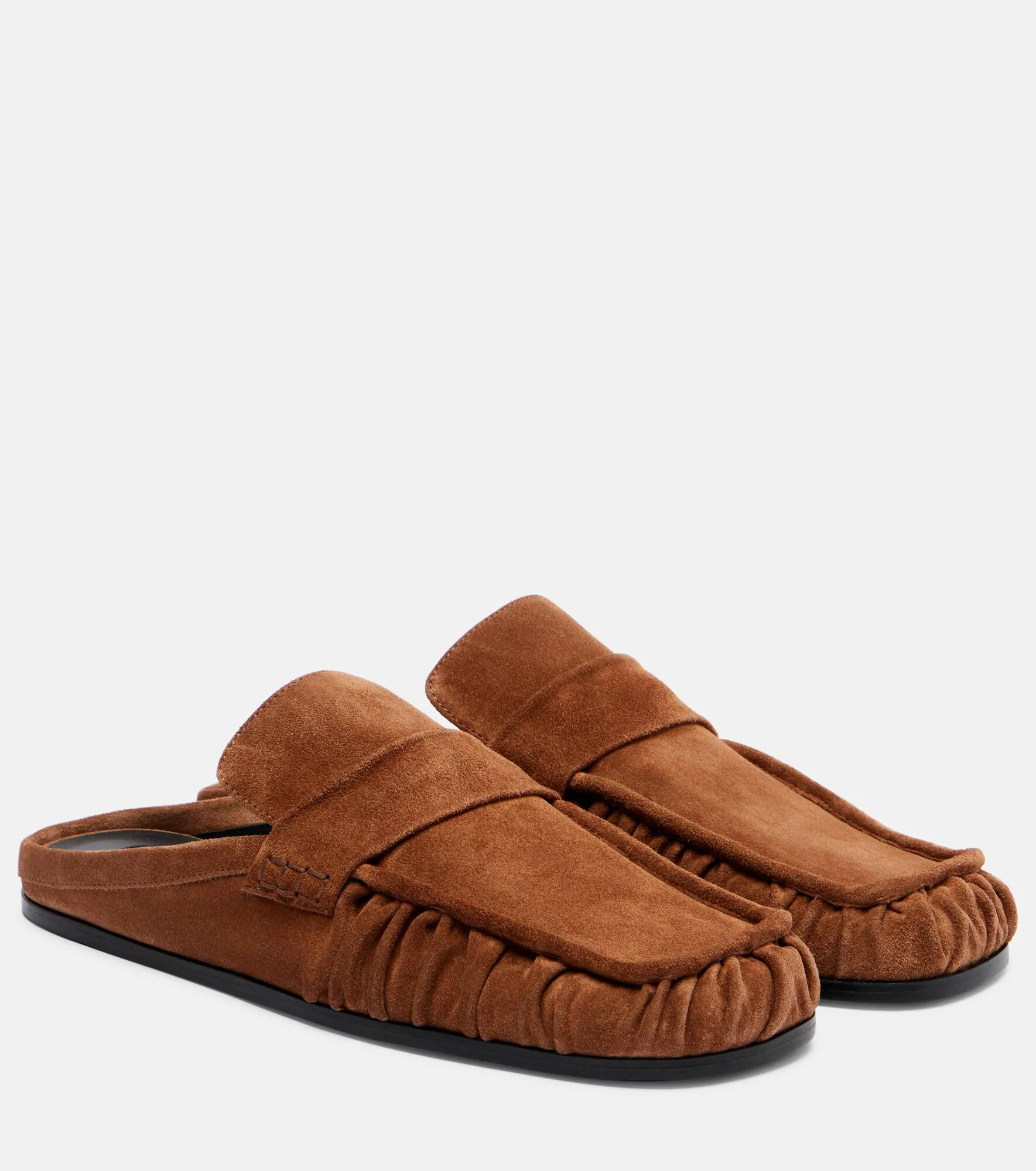 Sabot suede mules - 1