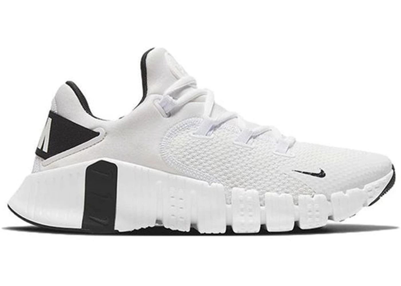 Nike Free Metcon 4 White Black - 1