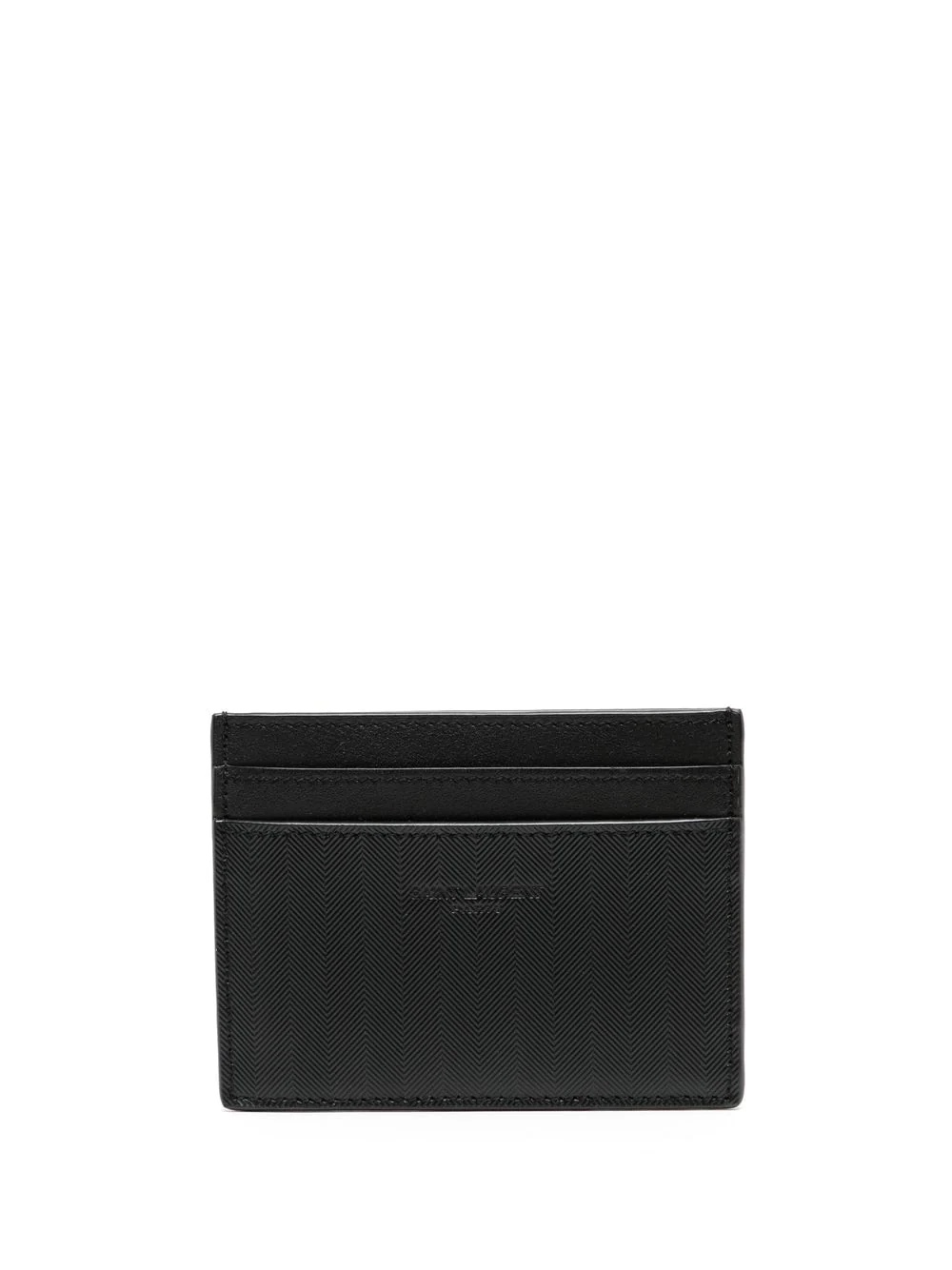 embossed-logo detail card holder - 1