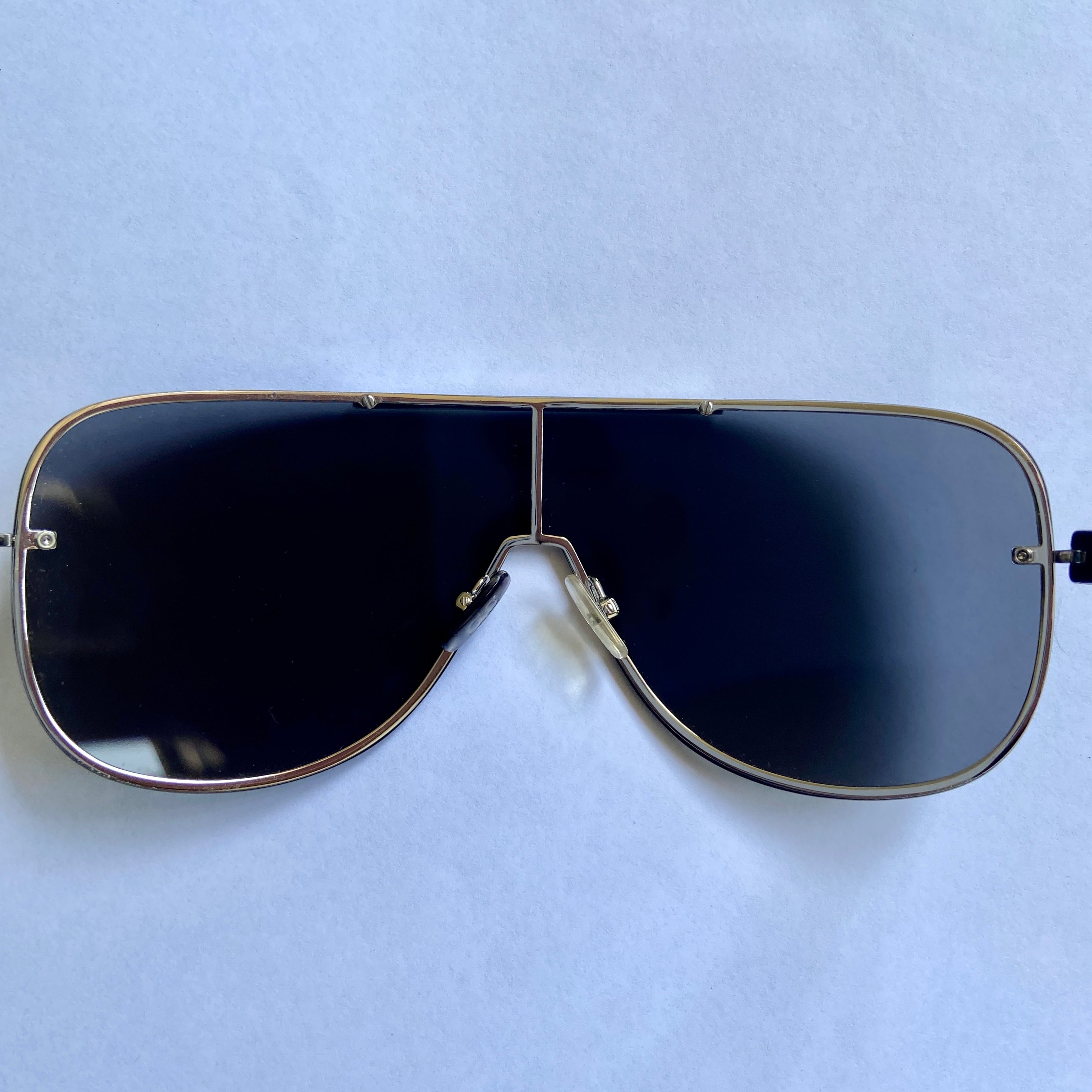 Dior Homme Hedi mirrored shield sunglasses - 4