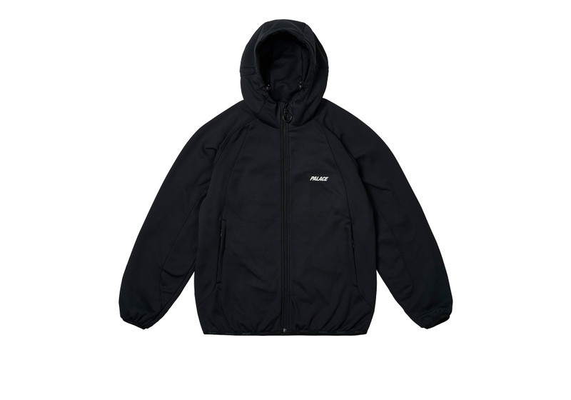P-TEC FLEECE JACKET BLACK - 1