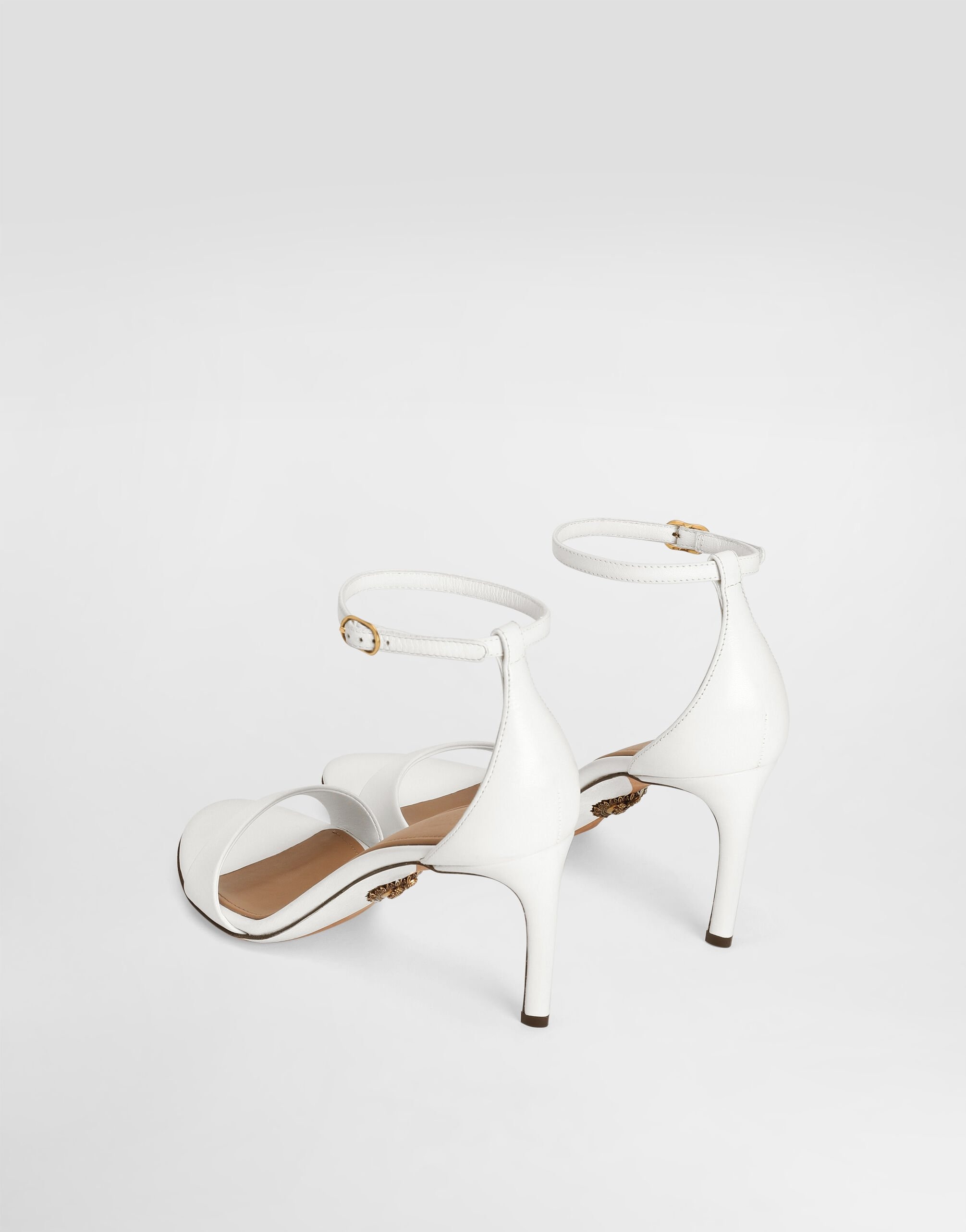 Polished goatskin sandals - 3