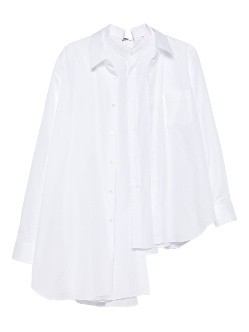 asymmetrical buttoned shirt 1