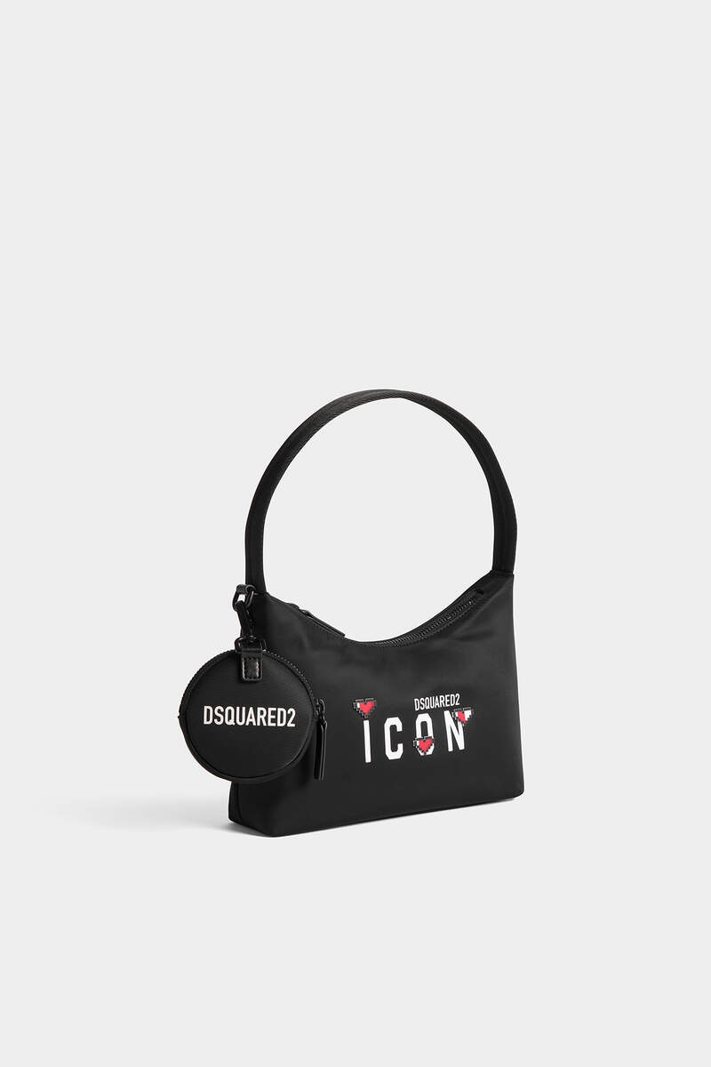 ICON MINI HEARTS HOBO BAG - 3