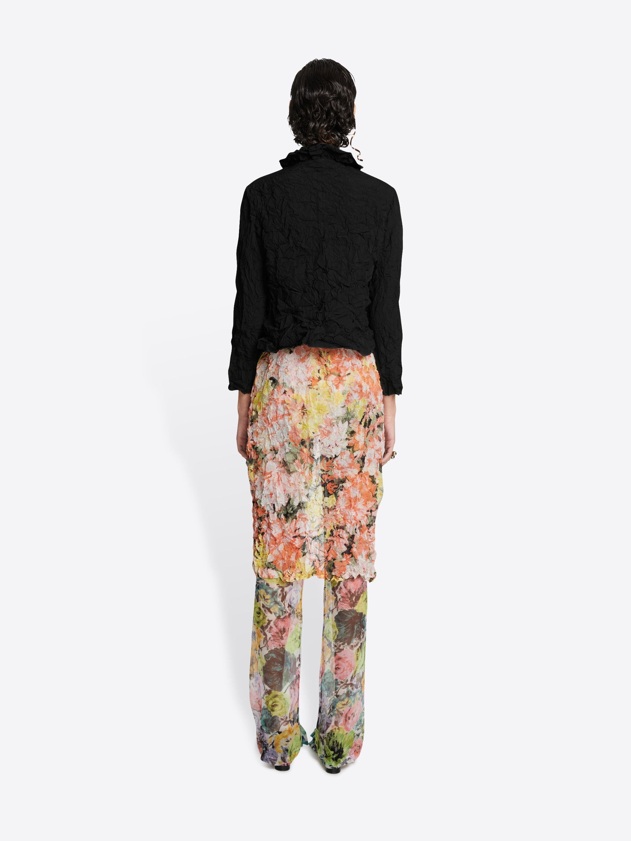 RUFFLED WRAP TOP - 4