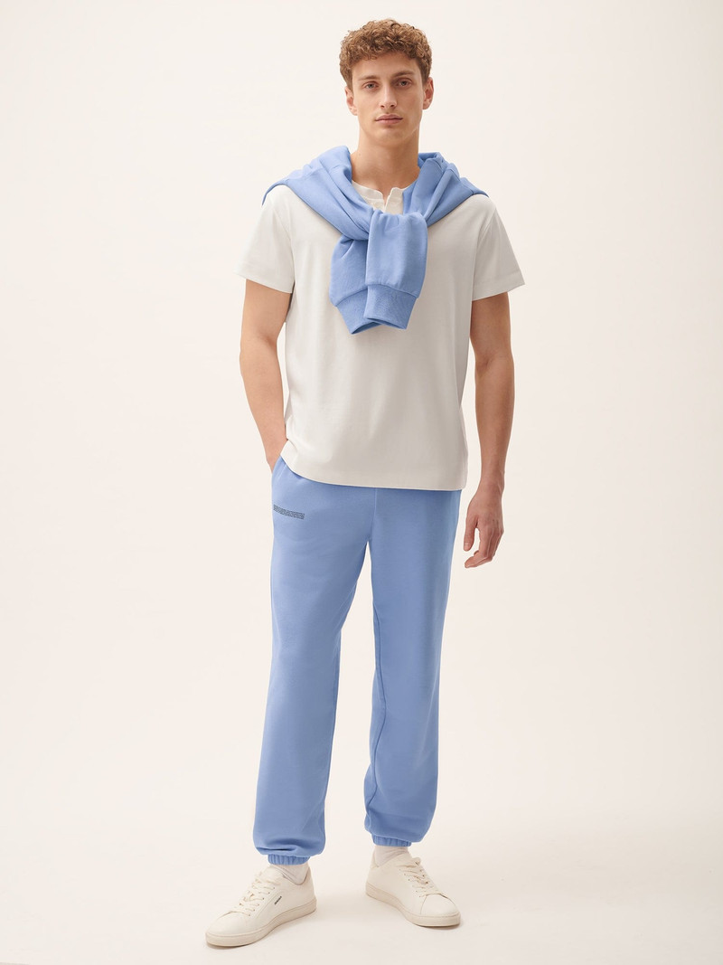 PANGAIA Mens 365 Midweight Track Pants - Sodalite Blue outlook