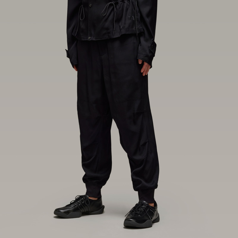 Y-3 Y-3 Rayon Twill Elasticated Cuff Pants outlook