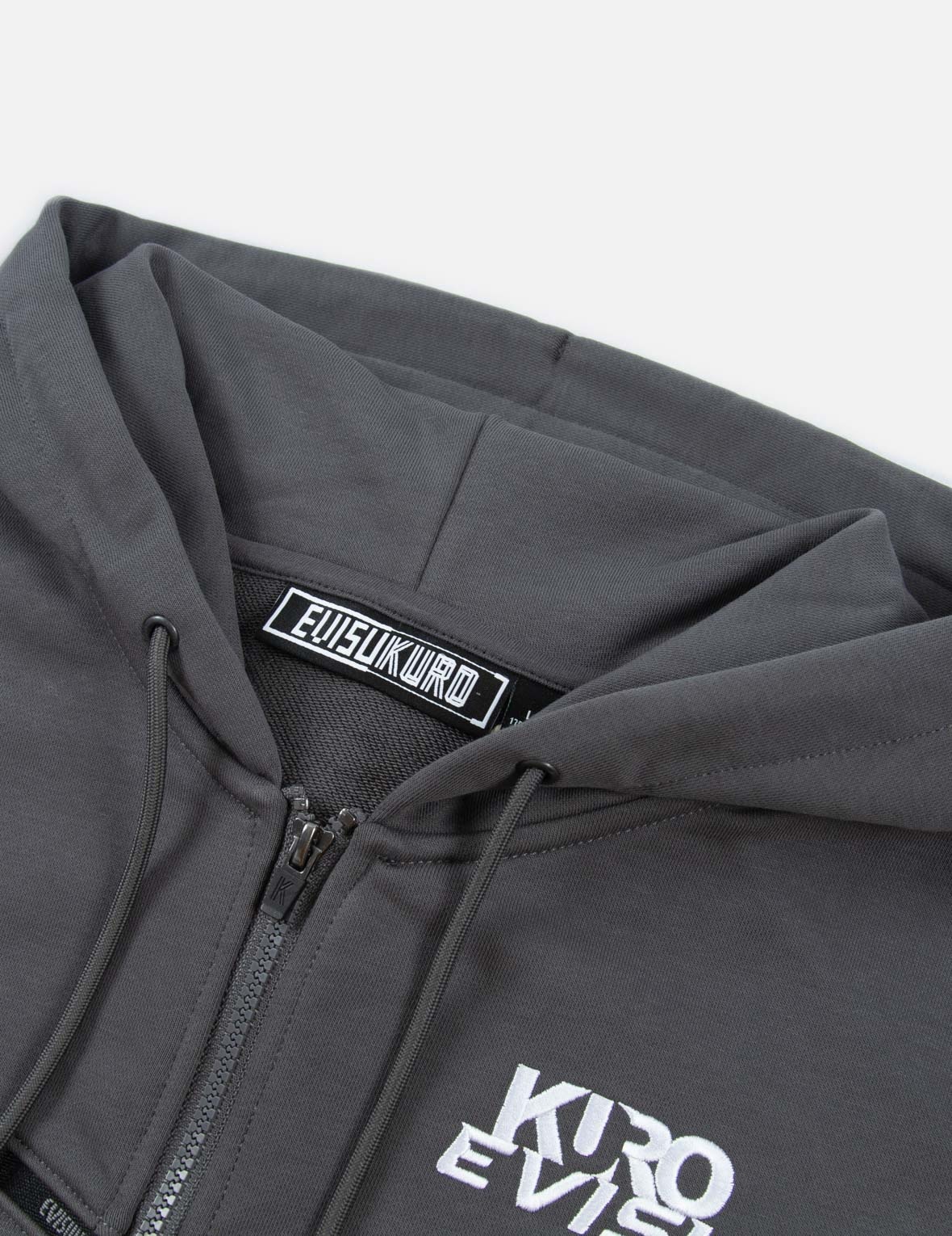 Contrast Taping Reversible Zip  Hoodie - 7