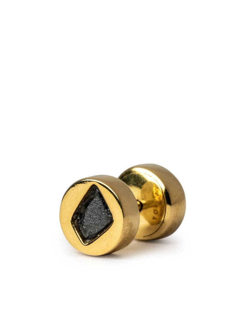 Parts of Four diamond stud single-earring outlook