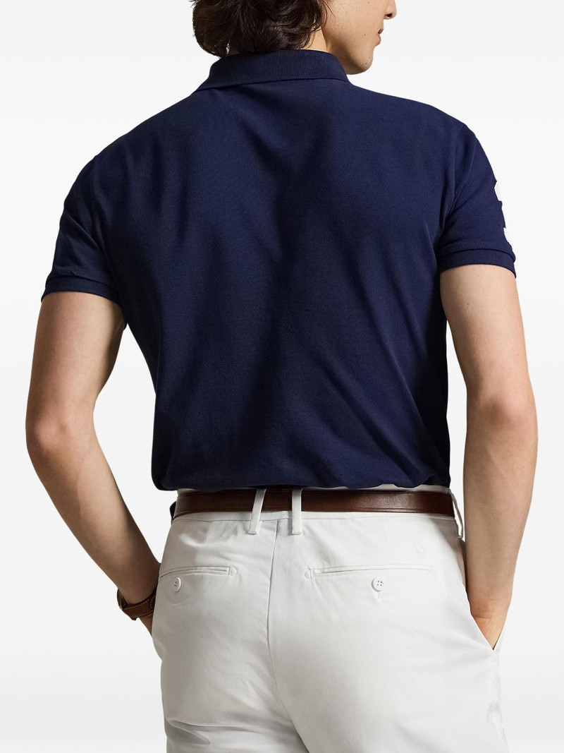 logo polo shirt 4