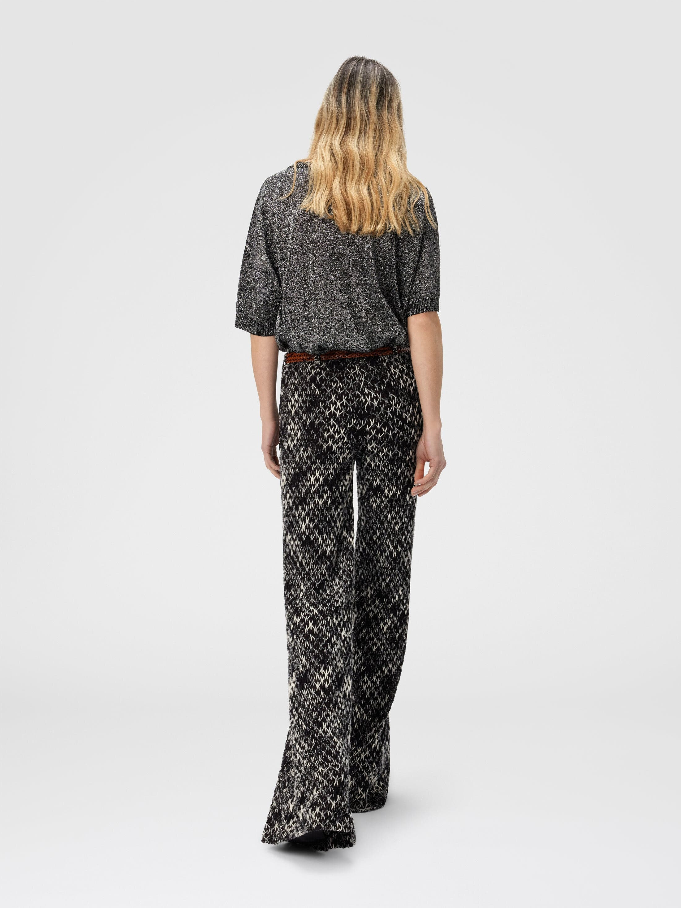 Missoni Palazzo Pants In Flame Lace in Brown at Nordstrom - 3